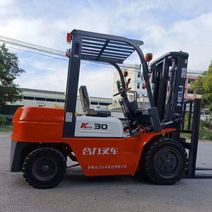 Gran oferta carretilla elevadora diésel usada Heli carretilla elevadora H2000 30 carretilla elevadora de 3 toneladas marca superior precio de fábrica Alta Calidad eficiente - Product Image 1