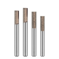 Top vente multi-usage diamant fritté CNC gravure peu outil de sculpture de haute précision pour granit Relief fin fraise