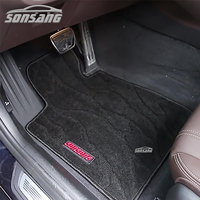 SONSANG tapis de voiture Logo personnalisé ensemble complet tapis antidérapant tapis de voiture sol pour subaru forester tapis de voiture