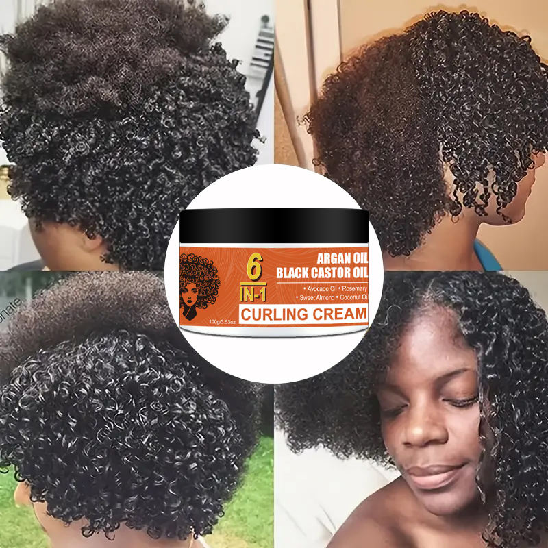 Best Curl Cream Curly Hair Men Frizz-Free Styling