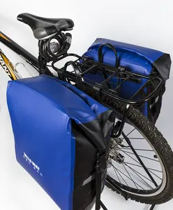 PVCターポリン防水自転車バイクバッグ