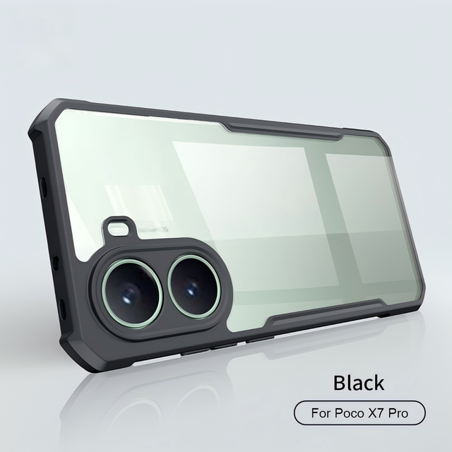 Matte TPU PC Hybrid Case for Xiaomi POCO X7 X7 Pro Slim Protective Armor Frame Anti Fingerprint Heavy Duty Shockproof New