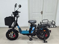 Vélo électrique à assistance électrique avec moteur avant de 16 pouces, antidérapant, léger, pour adultes, batterie au lithium, vitesse 55 km/h