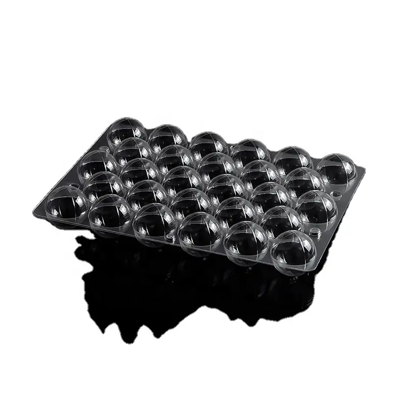 Disposable clear PVC Double Cheap Wholesale blister tray food grade clamshell blister packaging for fruit