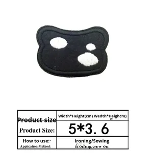 Patchs décoratifs en tissu faits main pour vêtements et chaussures, motifs de dessins animés pour animaux de compagnie - Product Image 5