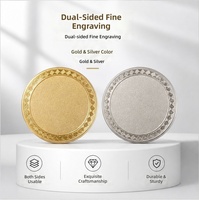 Pièces commémoratives personnalisées avec logo – Alliage de zinc 3D usiné CNC, usinage par électroérosion à fil, or, argent, émail, objets de collection en métal