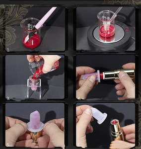 高品质硅胶口红模具DIY雕刻口红模具制作口红 - Product Image 4