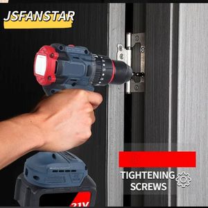 Cacciavite Elettrico e Trapano <span class=keywords><strong>Avvitatore</strong></span> <span class=keywords><strong>Professionale</strong></span> a Batteria al Litio <span class=keywords><strong>Brushless</strong></span> per Cemento Senza Fili - Product Image 5