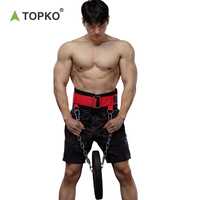 Ceinture de musculation TOPKO EVA, soutien dorsal premium, sangle réglable pour l'entraînement musculaire