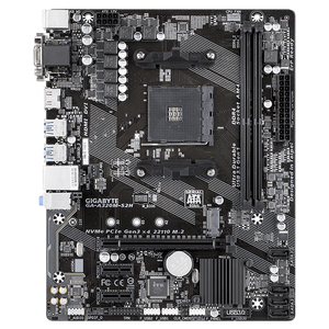 ใช้เมนบอร์ดเกมมิ่งรุ่น A320M S2H พร้อมโปรเซสเซอร์ 3 ตัวรุ่น 3200G A320M - Product Image 5