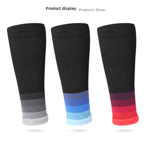 Chaussettes <span class=keywords><strong>de</strong></span> compression sans pieds, hautes jusqu'aux cuisses, vente en gros, chauffe-jambes <span class=keywords><strong>de</strong></span> <span class=keywords><strong>sport</strong></span>, chaussettes <span class=keywords><strong>de</strong></span> compression pour la course, manchons <span class=keywords><strong>de</strong></span> compression pour le football jusqu'aux genoux - Product Image 3
