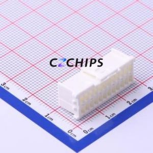 513532400 Housing (Wire-to-Board / Wire-to-Wire) P=2mm Connector ( Jack Structure: 2x12P )( Pitch: 2mm )( Row Spacing: 5mm ) - Product Image 1