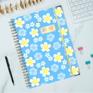 Hermoso regalo recién llegado 2025 espiral colorido elástico cubierta dura cuaderno planificador libro marca pegatinas para oficial viajero niños - Product Image 5