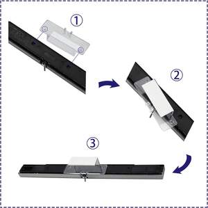 Barra sensore per <span class=keywords><strong>Wii</strong></span>, barra sensore a raggi infrarossi cablata di ricambio per Console Nintendo <span class=keywords><strong>Wii</strong></span> <span class=keywords><strong>e</strong></span> <span class=keywords><strong>Wii</strong></span> <span class=keywords><strong>U</strong></span> - Product Image 4