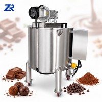 Machine à mélanger le chocolat de 1000 L pour usine, conteneur isotherme, réservoir de stockage de chocolat pour usine de snacks