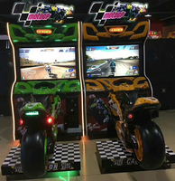 Machine de jeu à monnayeur pour l'Inde / Machine de jeu d'arcade pour centre commercial / Machine de jeu d'arcade simulateur Moto GP
