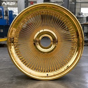 Rodas Raiadas NJQS: Estilos e Cores Personalizadas, Luxo Multiraios, 4 Peças, <span class=keywords><strong>20</strong></span>, 22, 24, 26 polegadas, 8/9/10 Raios, Zenith Luxor - Product Image 4