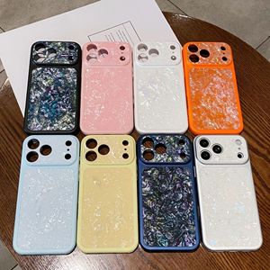 เปลี่ยนรูปเป็นหน้าต่างขนาดใหญ่ 18 ช่องได้ทันที - เคสโทรศัพท์ลายเปลือกหอยสีลูกกวาดสำหรับ iPhone 17, สำหรับ Apple 16 Pro Max - Product Image 1