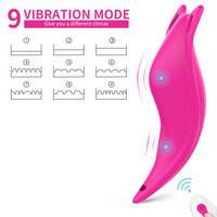 Ferngesteuerter Unsichtbarer Tragbarer Vibrator-Slip für Frauen Klitoris-Stimulation Sexspielzeug mit Sex-Unterwäsche
