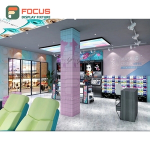 New Design Brand Store Glass Display Fixture Factory Cosmetic Shop Design - Product Image 4