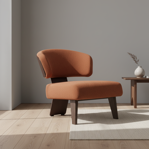 Italian Modern Minimalist Light Luxury Fabric Leisure <b>Sofa</b> Chair Creative Single Chair for Living Room Home Office Balcony - Product Image 3