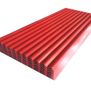 Plaques d'acier galvanisé pré-peintes PPGI de qualité supérieure, calibre 24-26, tôles de zinc pour toiture, tuiles ondulées, revêtement en zinc et couleur RAL - Product Image 2