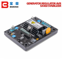 Pièces détachées de générateur en plastique BAOCHAI, module de régulation de tension, monophasé, 2 fils, SX460 Avr
