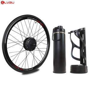 Kit de bicicleta eléctrica resistente al agua, rueda delantera/trasera para bici eléctrica de 500w con batería, 27,5 pulgadas, 16-29 pulgadas, 700c - Product Image 1