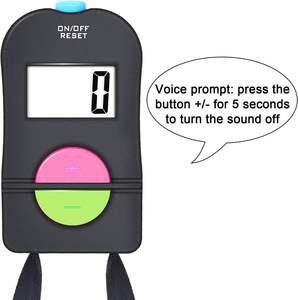 Penghitung tampilan Digital elektronik multifungsi, pengukur aliran pejalan kaki dengan tambahan suara dan pengurangan penghitung Digital - Product Image 2