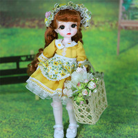 Ljtoys — poupée ange Doris 1/6, poupée mode de noël, personnalisée, jolie princesse Oem, Bjd
