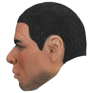 Mặt nạ người thật bằng chất liệu latex mềm, mặt nạ silicon, mặt nạ cao su, mặt nạ hóa trang nhân tạo, mặt nạ người đàn ông toàn đầu, mặt nạ hài hước - Product Image 2