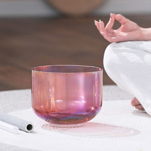 Mangkuk Kristal Bernyanyi Jinfang High Purity Alchemy Sound Bath Chakra untuk Meningkatkan Meditasi - Product Image 4