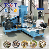 Machine extrudeuse d'aliments pour poissons flottants et coulants de 1 tonne par heure, machine de fabrication d'aliments de haute qualité pour la production commerciale