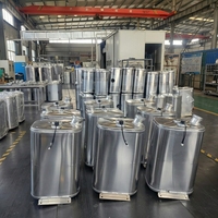 Tangki Bahan Bakar Aluminium Alloy Baru yang Dapat Disesuaikan untuk Mobil, untuk Penggantian dan Perbaikan Mobil, Termasuk Tangki Udara