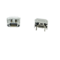 Fabricant de connecteurs Micro USB C série 5 broches Hoyato Smt Stype Single Plug Seat