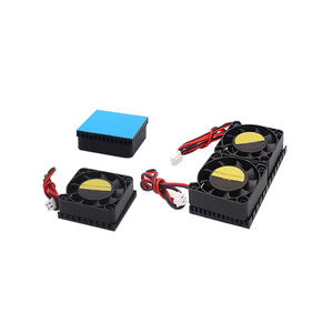 Jekevi New and Original 4010 ultra-thin aluminum radiator fan 40 * 15mm hard drive North South bridge router graphics card DIY - Product Image 1