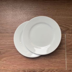 Platos laterales de plato redondo de porcelana blanca de 6 pulgadas para bodas, restaurantes, <span class=keywords><strong>catering</strong></span> - Product Image 5