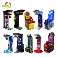Jeu d'arcade de vente d'entraînement de boxeur électronique à pièces personnalisé Machine de boxe électronique à coup de pied poinçonneuses d'arcade