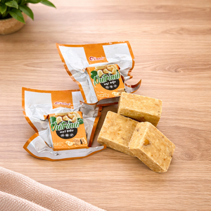 LIBRA Cashew NutriNut Energy Cereal Biscuit 195g Compact <b>Compressed</b> Snack Silky Nut Taste Modern Healthy Lifestyle - Product Image 1