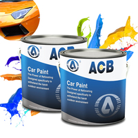 ACB Peinture automobile 2K à séchage rapide et haute brillance pour la réparation de carrosserie