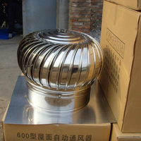 En acier inoxydable spirale poulailler cochon dortoir piscine bon prix ventilateur d'extraction ventilateur d'éolienne de turbine de toit