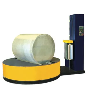 Paper Roll Automatic Reel Wrapping Machine Cylindrical Pallet Wrapping Machine
