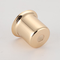 Couvercle de lampe E27 en métal doré, accessoire en noir, blanc, chromé et doré, support avec tasse de base