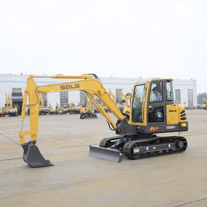 Mini-excavatrice hydraulique, petite excavatrice, machine de terrassement, micro-excavatrice pour travaux agricoles - Product Image 1