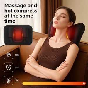Nouvel oreiller de massage automatique avec compression chaude, masseur multifonctionnel pour les épaules, le cou, la taille et le dos - Product Image 6
