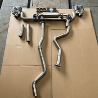 Système d'échappement Catback SS304 pour BMW 135i E81 E82 E87 E88 3.0T N54 – Amélioration de la section arrière haute performance