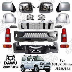 Garniture de feu antibrouillard arrière chromé pour Suzuki Jimny JB23 <span class=keywords><strong>43</strong></span> pièces accessoires - Product Image 4