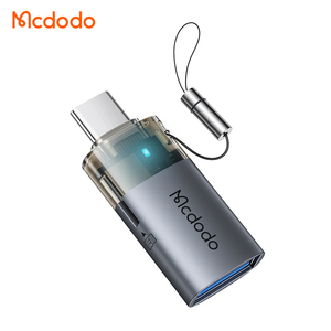 MCdodo 760/785 2-in-1 USB3.<span class=keywords><strong>0</strong></span> để <span class=keywords><strong>USB</strong></span>-C/8Pin adapter được xây dựng trong Đầu đọc thẻ TF dây nhanh 5Gbps truyền dữ liệu OTG cho điện thoại máy ảnh - Product Image 1