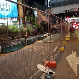 7ft nhà máy di động xây dựng hàng rào Bảng điều khiển Úc sự kiện BIỆT THỰ VƯỜN sắt khung thép bảo trì thấp 3mm - Product Image 3