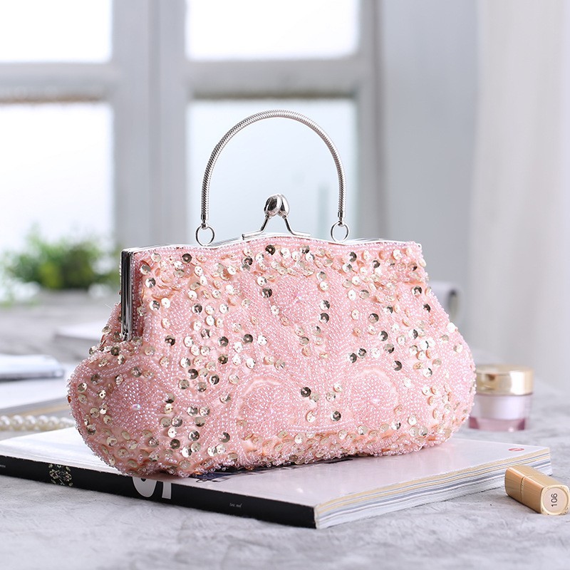 Sacs de soirée vintage en argent Sacs à main élégants et durables